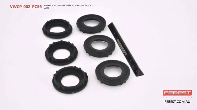 VWCP-002-PCS6 GASKET ROCKER COVER SPARK PLUG HOLE PCS 6 FOR AUDI смотреть онлайн
