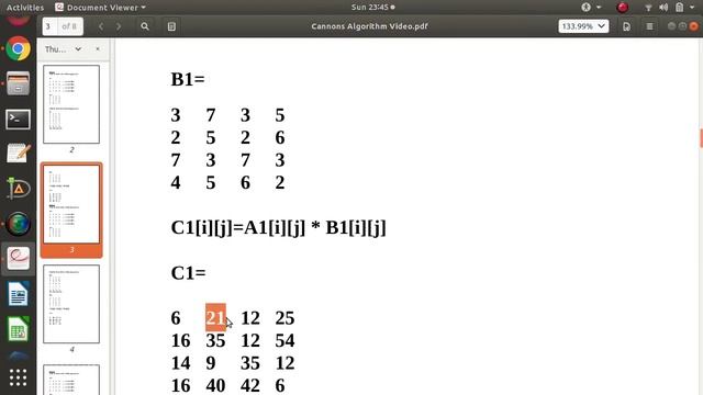 Cannon's Algorithm for Matrix Multiplication | Matrix Matrix Multiplication Parallel Algorithm смотреть онлайн