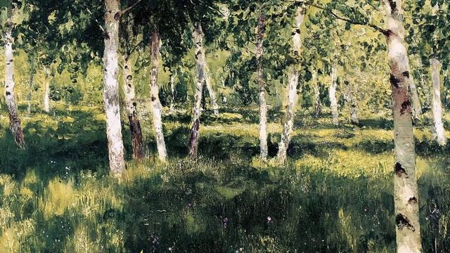 2 Левитан Берёзовая роща смотреть онлайн