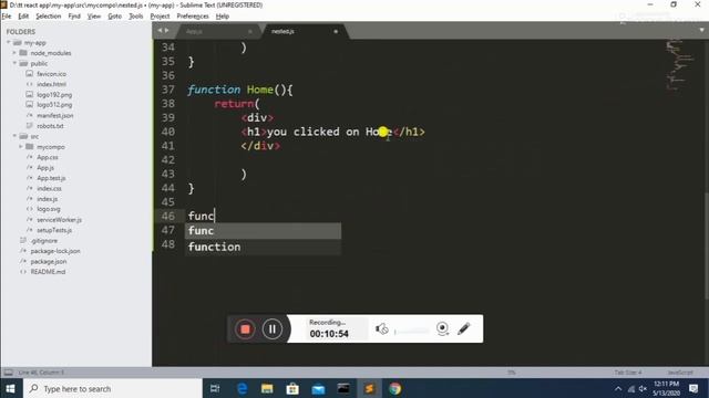 Nested Routing in React JS using React Routing Dom | Miz Developers смотреть онлайн