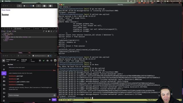 Learning go! middleware, templates and sql смотреть онлайн