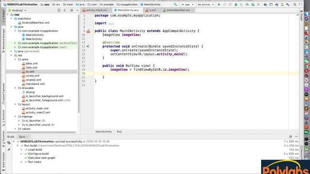 Lập trình android - V7.11 - Rotation image trong Android смотреть онлайн