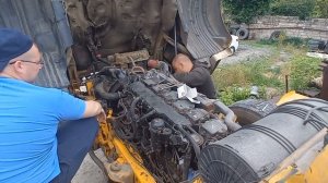 1 ЧАСТЬ. МЕНЯЕМ ПОМПУ НА МАНЕ. ЗАГНАЛИ МАН НА .....