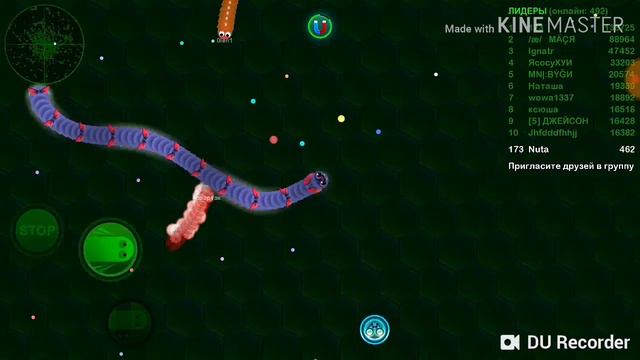 Wormax.io?!||Я маленький червячок!||Nuta D смотреть онлайн