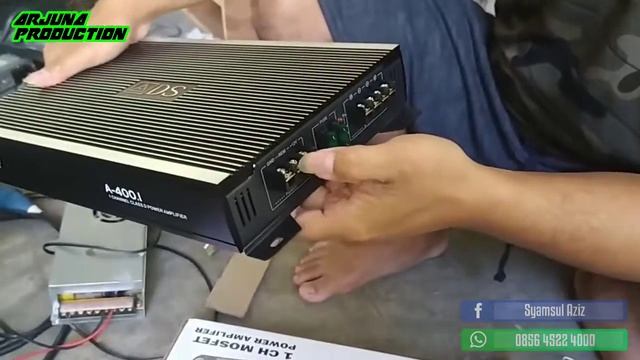 Unboxing + Bongkar Power Monoblok TERMURAH Ads A-400 смотреть онлайн