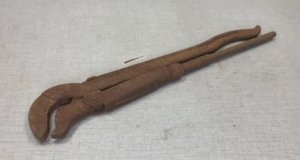 Реставрация ржавого немецкого разводного ключа