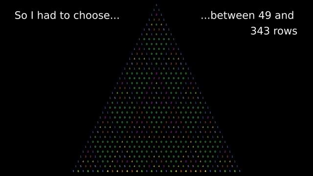 Hearing Pascal's Triangle Mod 7 (Now with a BEAT!) смотреть онлайн