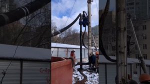 ⚒️ Бурение водопонизительных скважин методом обратной промывки. Водопонижение грунтовых вод 🏗️