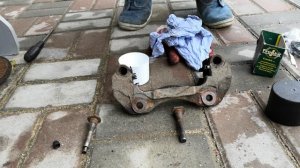 Замена передних тормозных дисков Лансер 9. Подробная инструкция.