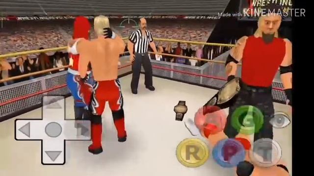 Game Play Of Wrestling Revolution 3D.How To Defend Tag Championship Belt смотреть онлайн