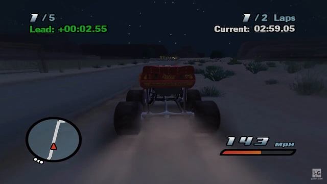 Cars The Game - Lightning McQueen Monster Truck Bonus Car - Gameplay HD смотреть онлайн