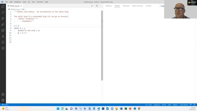 Python While Loop 1 - An introduction to the While Loop смотреть онлайн