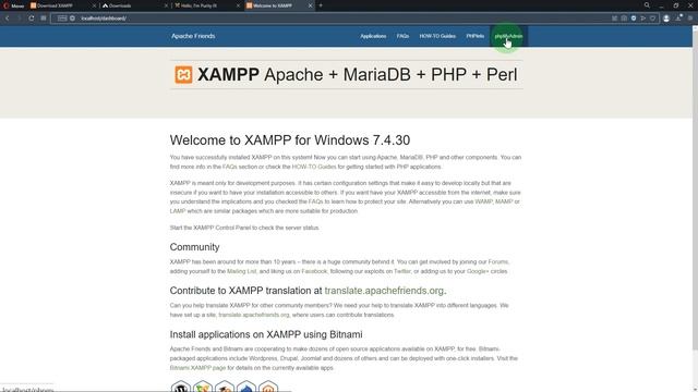 Установка CMS Joomla на локальный сервер смотреть онлайн