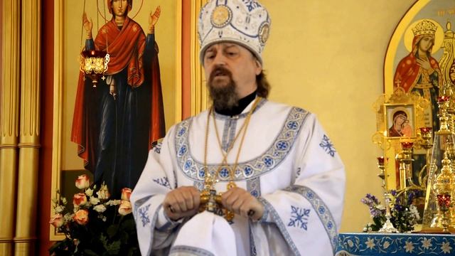 Проповедь митрополита Иоанна в день памяти Владимирской иконы Божией Матери. смотреть онлайн