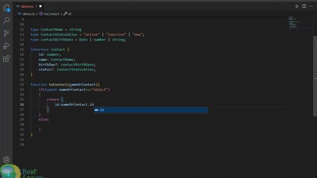 عملگر TypeOf در تایپ اسکریپت -(آموزش تایپ اسکریپت (TypeScript)- قسمت بیست و پنجم) смотреть онлайн