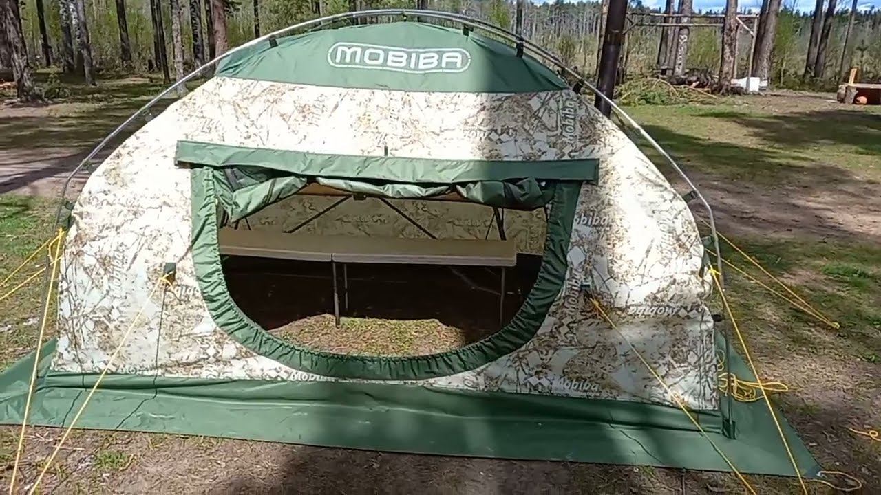 Мобиба. Баня. Палатка К6. Печь Дюна-3. смотреть онлайн
