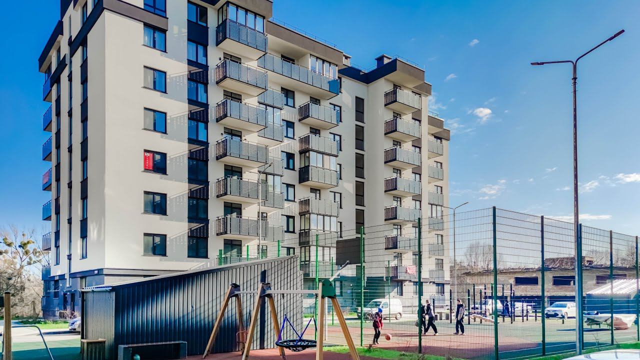 Современная однокомнатная квартира в новом ЖК Три Кита смотреть онлайн