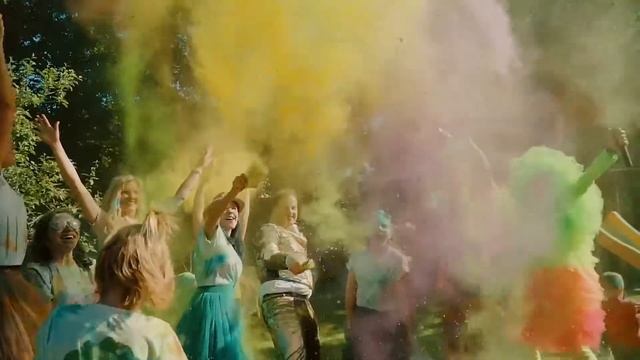 Шоу с красками Холи на ваш праздник! смотреть онлайн