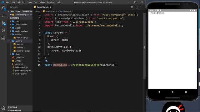 React Native Tutorial #20 - Stack Navigator смотреть онлайн