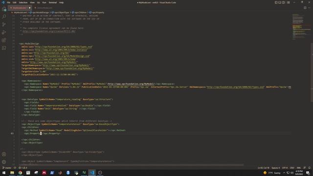 OPCUA NetStandard2.0 7 - Coding a "simple" temperature sensor OPCUA objectType (class) via csharp смотреть онлайн