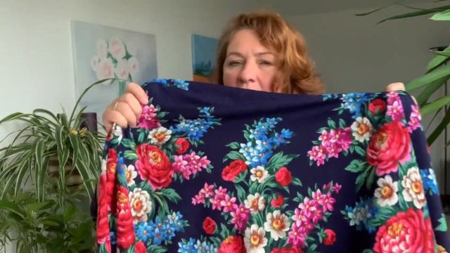 Хобби доля женщин сегодня. День победы. 148   Регунова Екатерина. Шаль из уплотненной шерсти.