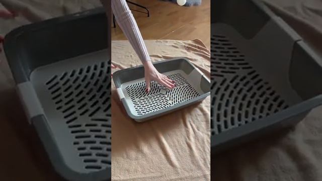 Лоток для кошек большой смотреть онлайн