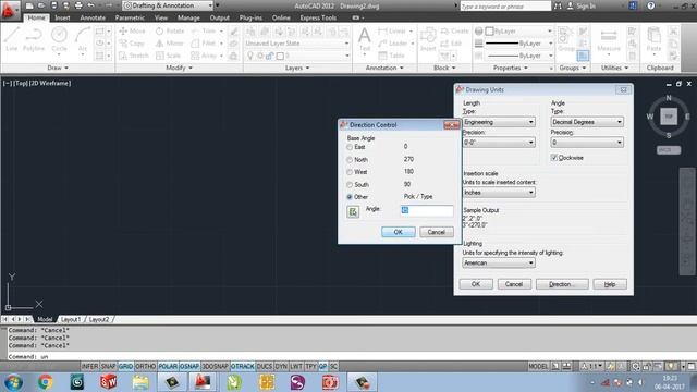 Coordinate System in AutoCAD смотреть онлайн