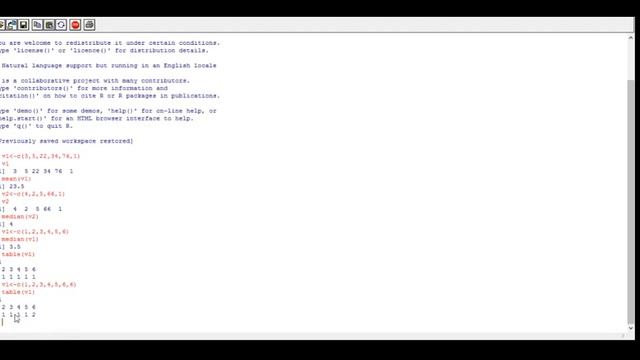 Mean, Mode, Median in R смотреть онлайн