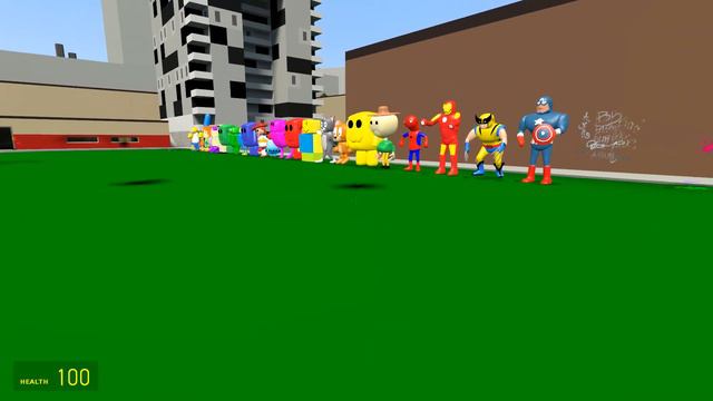 CRUCIFIX vs BIKIT BESTORS and ALL CURSED 3D NEXTBOTS [In Garry's Mod] смотреть онлайн