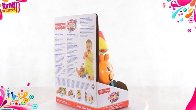 Fisher Price. Кубики-блоки Улитка (Y9784) смотреть онлайн