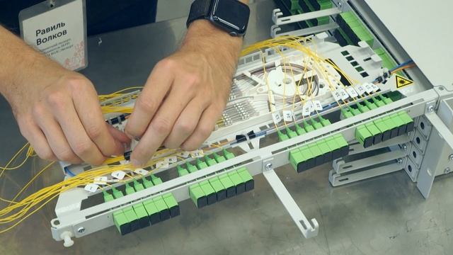 Монтаж кросса высокой плотности ВОКС-Ф смотреть онлайн