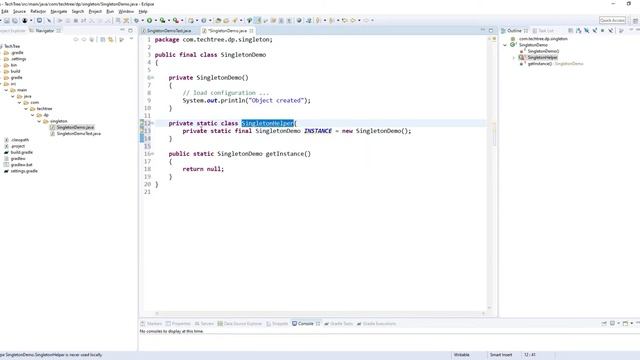Singleton Bill pugh Static Inner Class смотреть онлайн