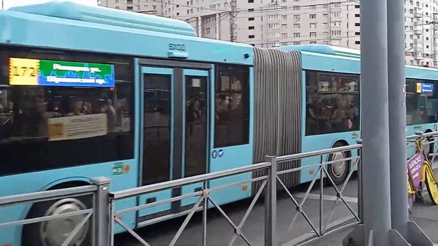 Номер Автобуса Маза 2201 Автобус следует по маршруту 172 смотреть онлайн