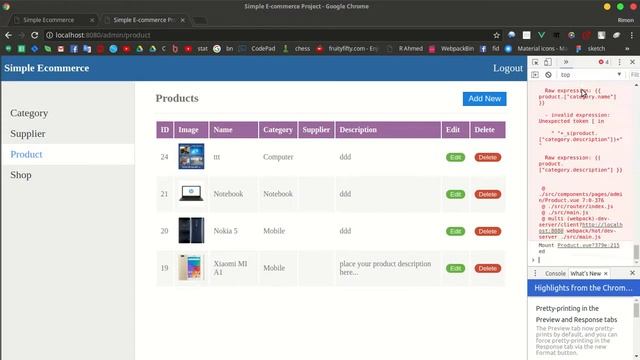 Vue.js 2 Bangla Tutorial #21.11: Sample e-commerce project смотреть онлайн