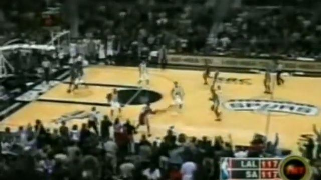Lakers 120 - Spurs 117 Nov. 6, 2003 Part 4/4 смотреть онлайн