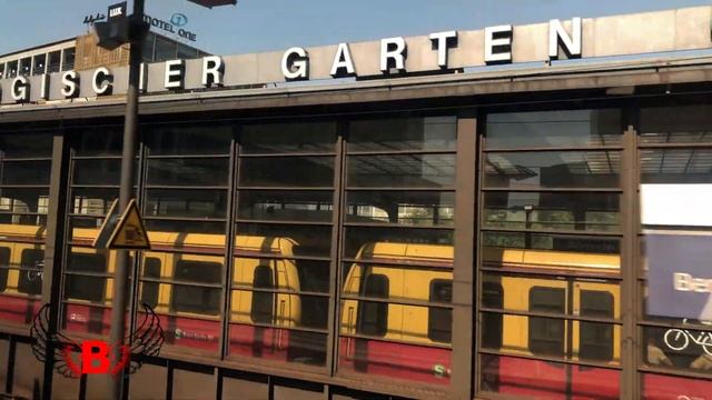 Berlin Friedrichstraße station To Spandau station 4K смотреть онлайн