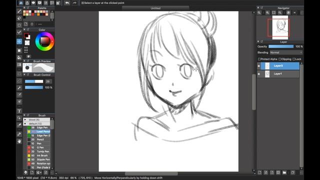 [Medibang Paint Pro desktop version how to] Copy and Flip your art смотреть онлайн