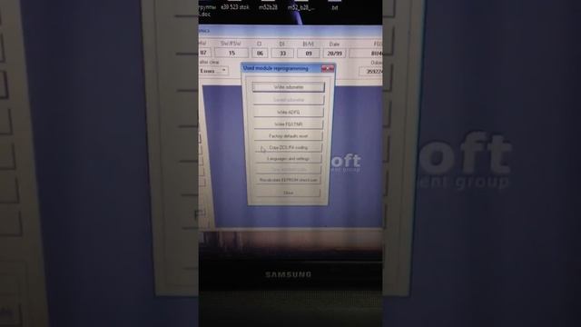 Кодирование панели приборов на бмв е39. (замена на другую) Часть 1 смотреть онлайн