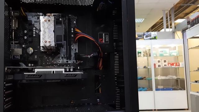 Сборка 1322 _25350руб_ AMD Ryzen5 1400 / 8Gb / SSD240 / RX 560 4Gb / 500W / Formula CL-3302B RGB смотреть онлайн