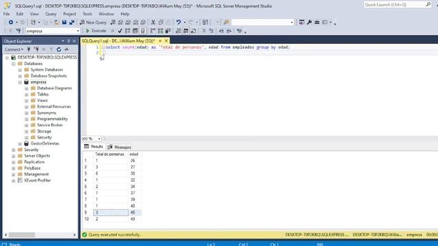 ✔⚡Select Count consultas en SQL Server con COUNT, GROUP BY y ORDER BY consultas SQL ? смотреть онлайн