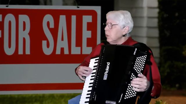 A Cottage For Sale Played by Pat Walter with her Roland FR 4X Digital Accordion смотреть онлайн