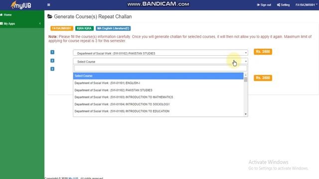 05 - How to apply for course repeat - IUB LMS (Moodle) смотреть онлайн
