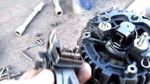 ВОССТАНАВЛИВАЮ ЗАРЯДКУ НА SPRINTER 316CDI - РЕМОНТ (ИСТОРИЯ)