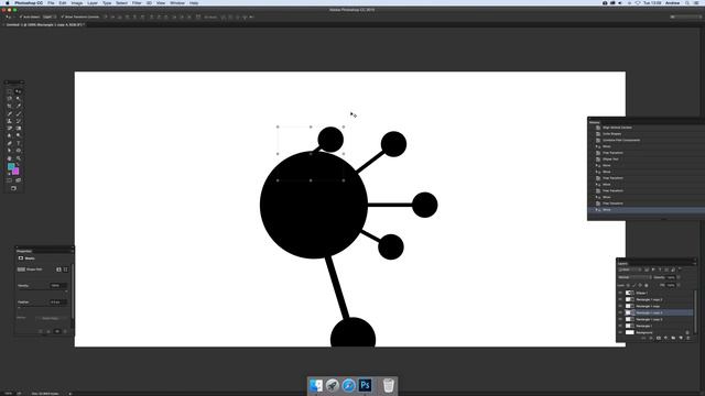 Create ORBIT shapes in Photoshop (retro) tutorial HOW TO quick guide смотреть онлайн