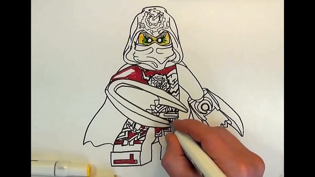 How to Draw KRUX #LEGO#Ninjago смотреть онлайн