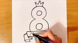 Супер Лёгкий Рисунок На 8 Марта | Как Нарисовать Рисунок На 8 Марта Очень Просто