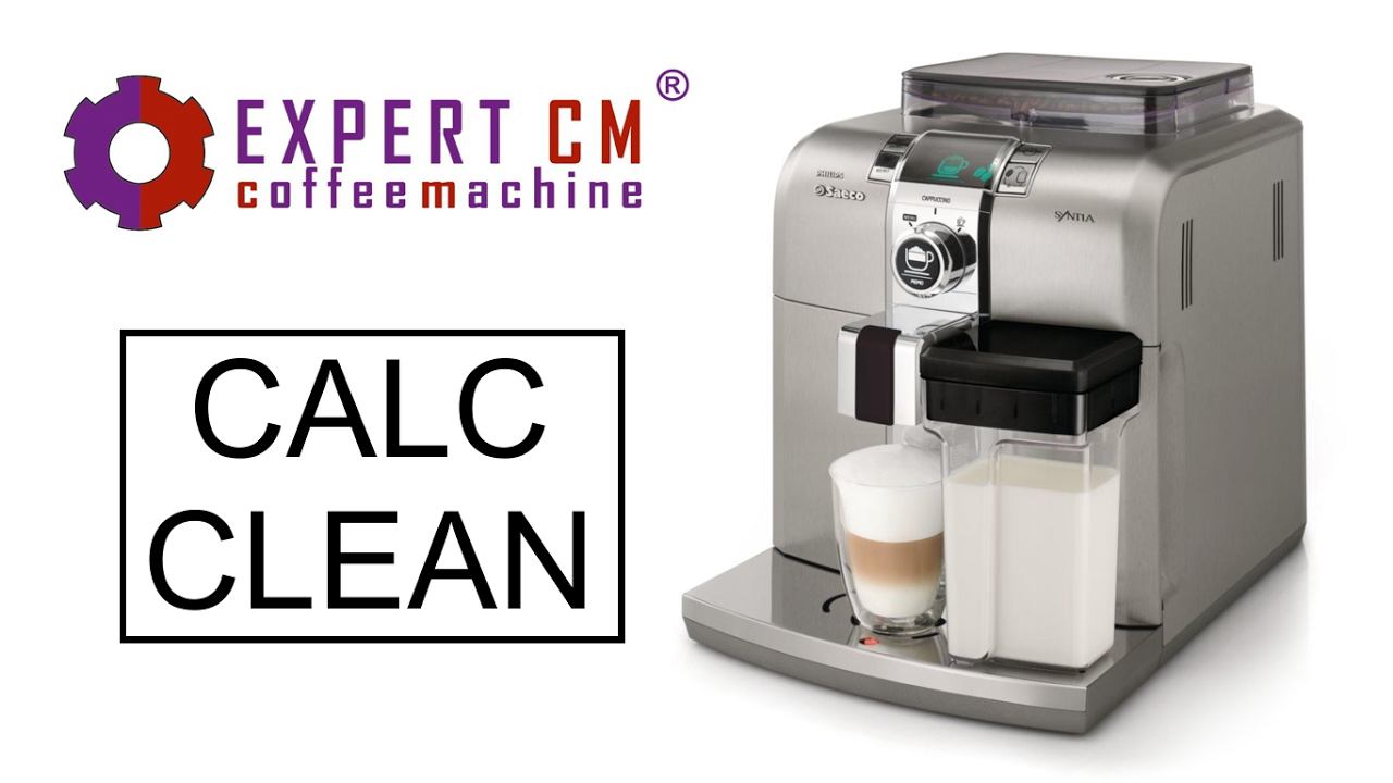 Чистка от накипи кофемашины Philips Saeco Syntia HD8838 смотреть онлайн