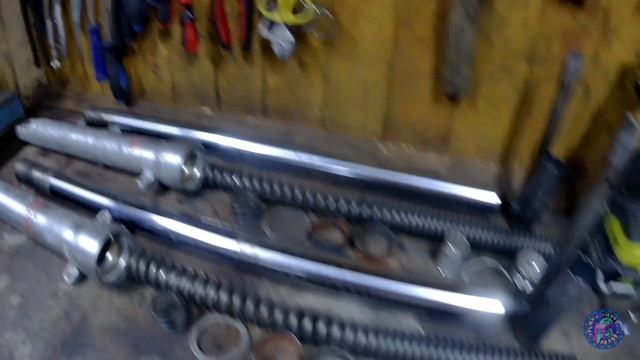 Подробно о переборке вилки HONDA CB 500