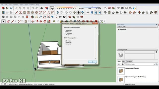 How to convert your 3D from Sketchup to Blender (Tutorial) смотреть онлайн