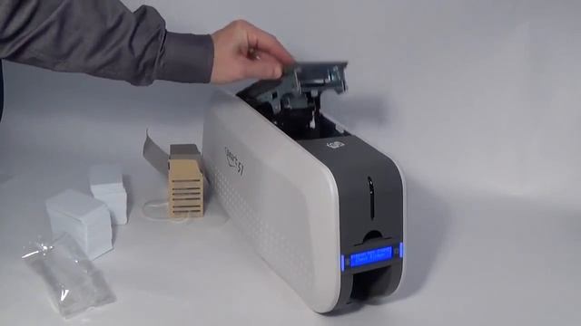 SMART-51 ID Card Printer Setup Guide смотреть онлайн